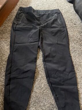 Lane Bryant Black Skinny Pants with Zip Pockets